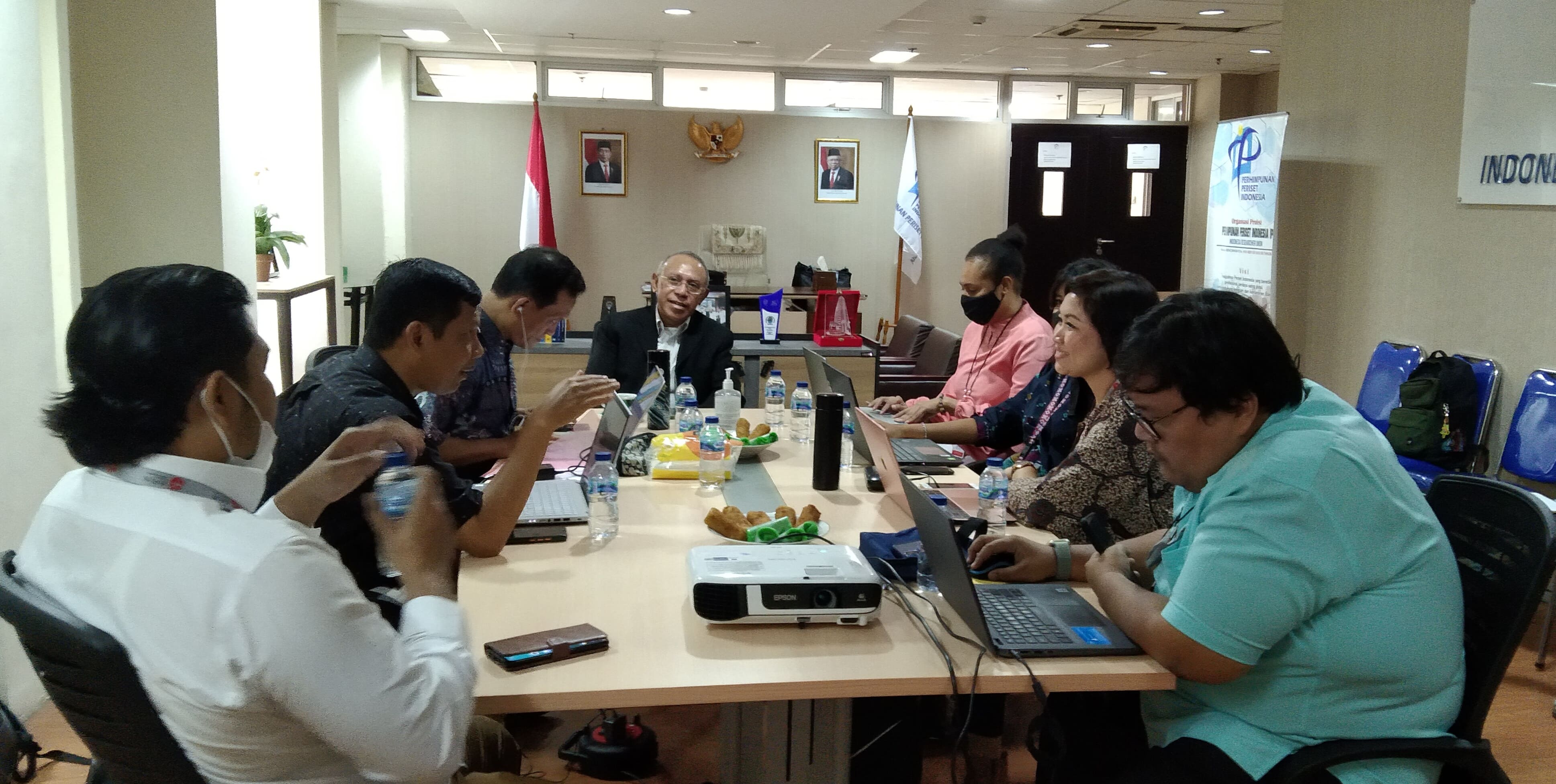 Rapat MoU dan PKS BRIN dengan PPI