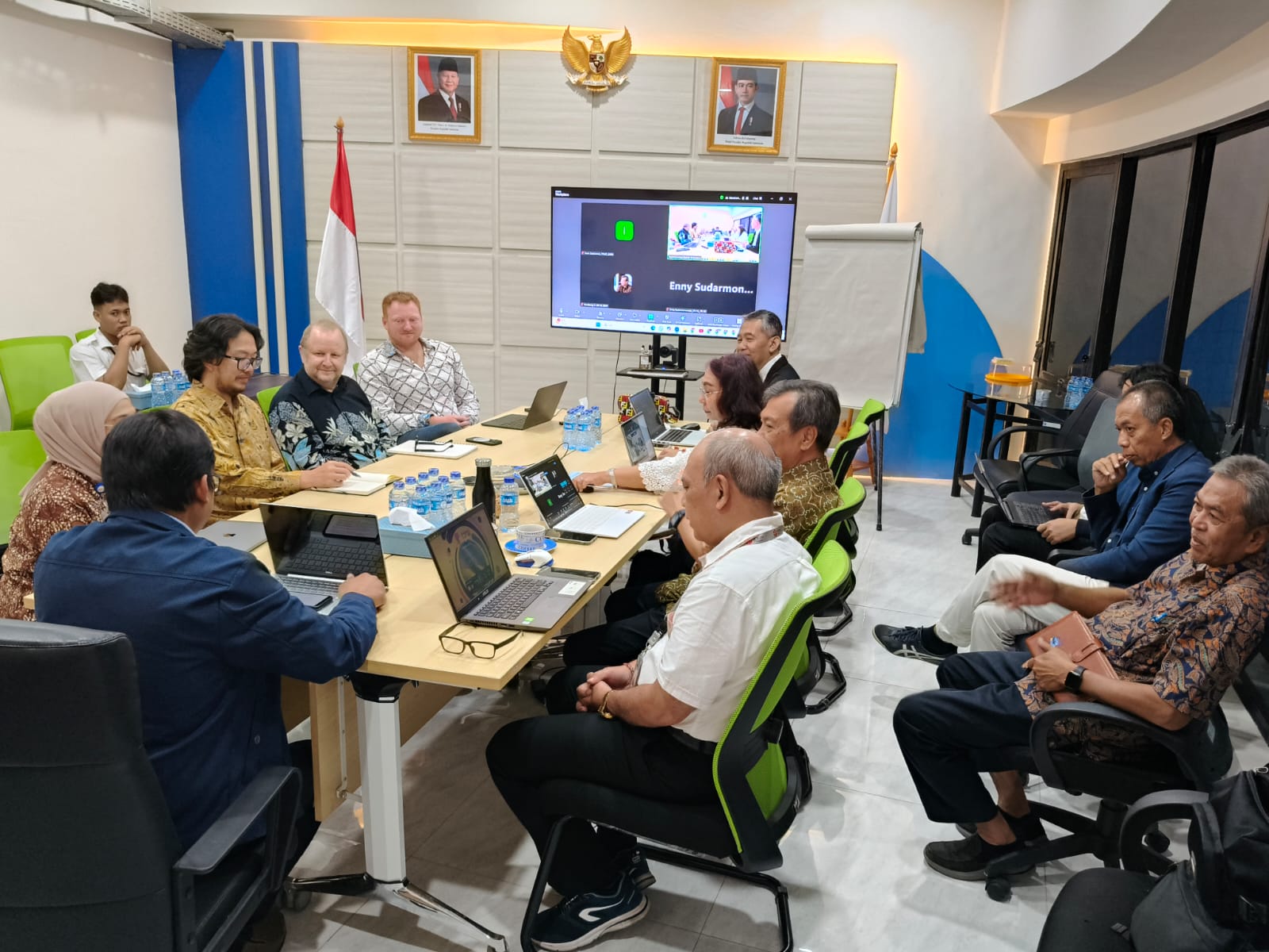 DPP PPI menerima kunjungan Peneliti Australia