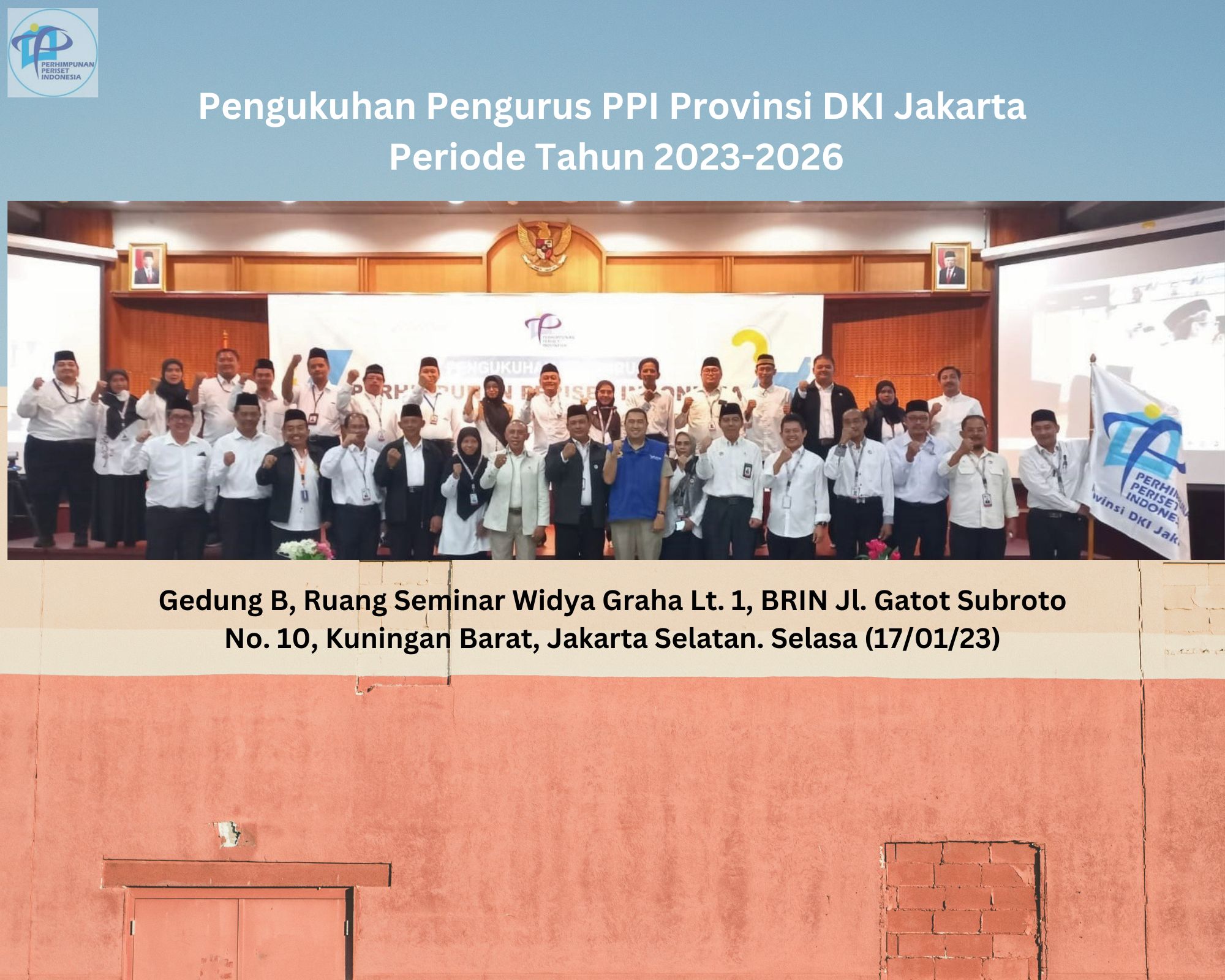 Pengukuhan Pengurus PPI DKI Jakarta