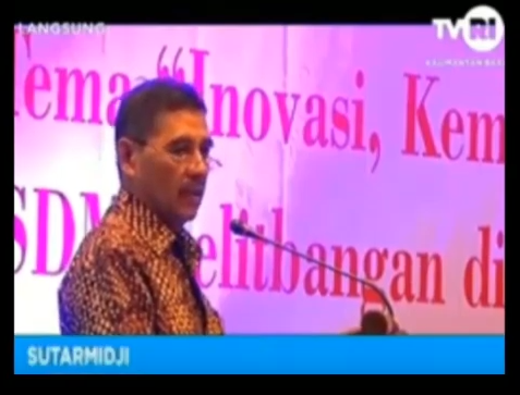 Litbang Kalbar : TV RI ASN Litbang Siap maju ber Inovasi Menuju Indonesia Emas