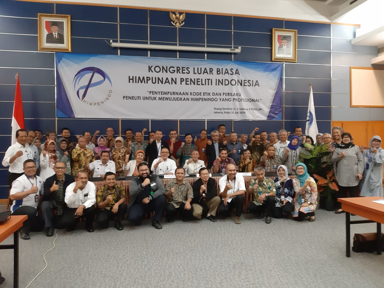 KONGRES LUAR BIASA (KLB) HIMPENINDO TAHUN 2019