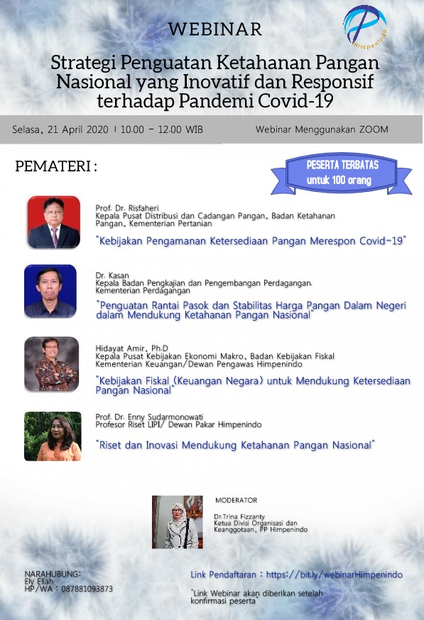 WEBINAR Himpenindo Tanggal 21 April 2020
