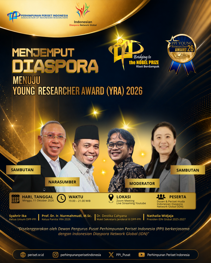 Menjemput Diaspora Menuju Young Researcher Award (YRA) 2026